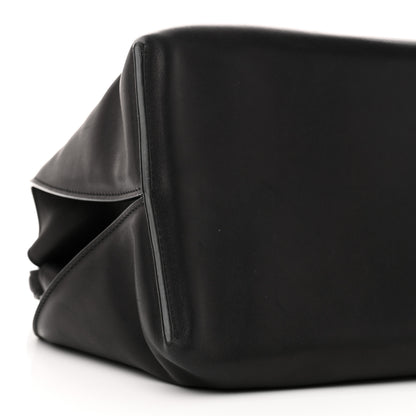 The Row Saddle Calfskin Sienna Shoulder Bag Black 8 of 9