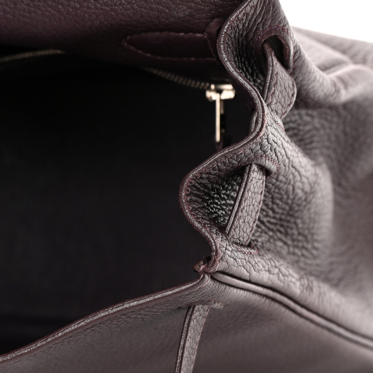 Hermes Taurillon Clemence Kelly Retourne 28 Raisin 15 of 24
