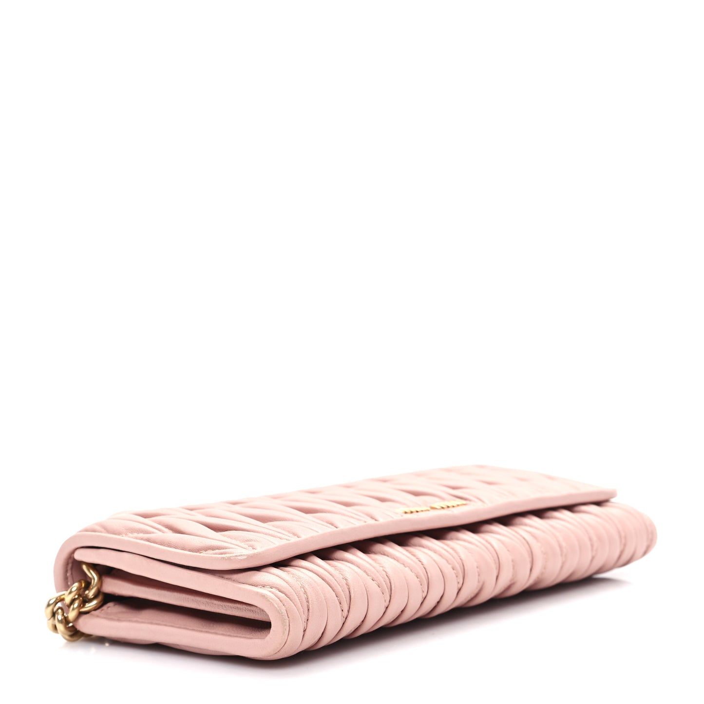 Nappa Matelasse Wallet On Chain Orchidea