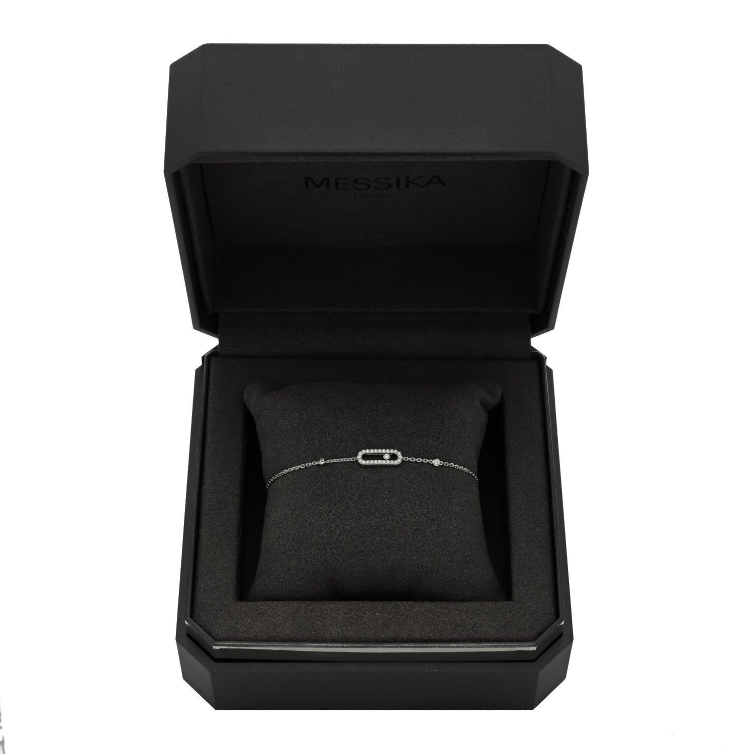 Messika 18K White Gold Diamond Move Uno Pave Bracelet 4 of 4