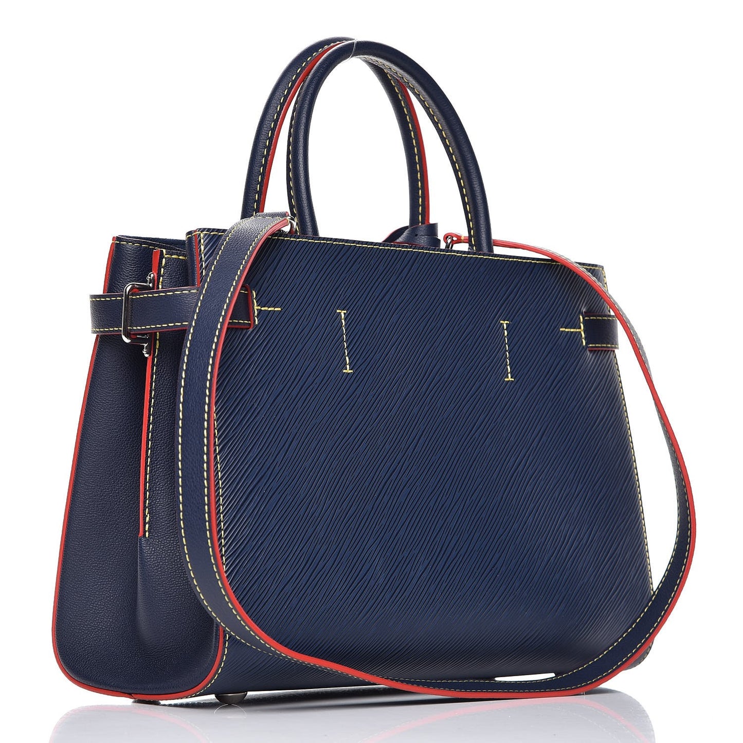 Epi Twist Tote Indigo