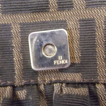 Fendi Zucca Chef Shoulder Bag Tobacco 7 of 11