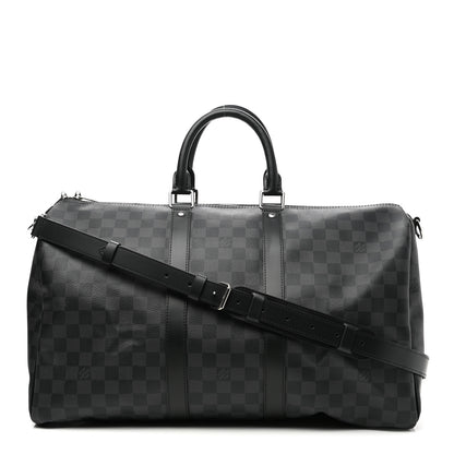 Louis Vuitton Damier Graphite Keepall Bandouliere 45 1 of 9