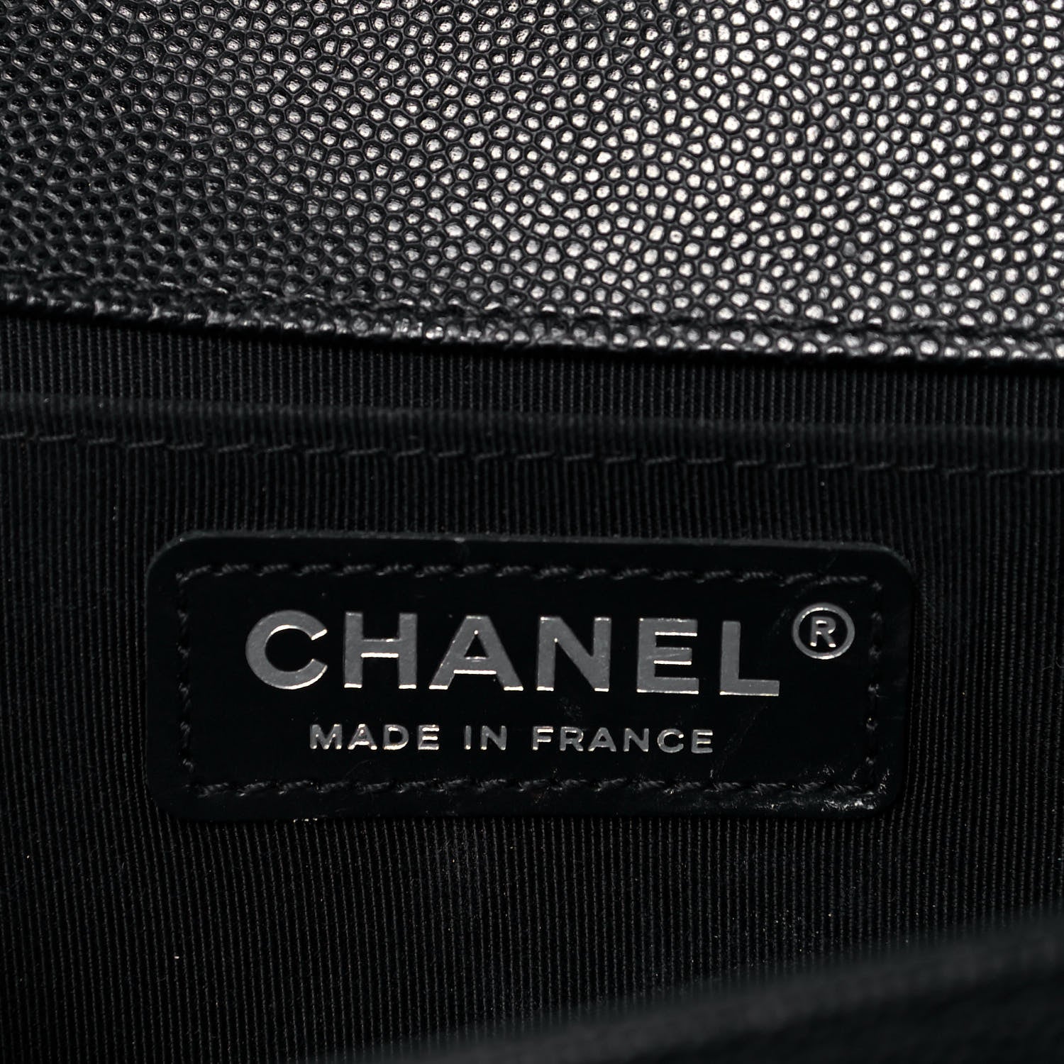 Chanel Caviar Quilted Medium Boy Flap Black 6 of 9