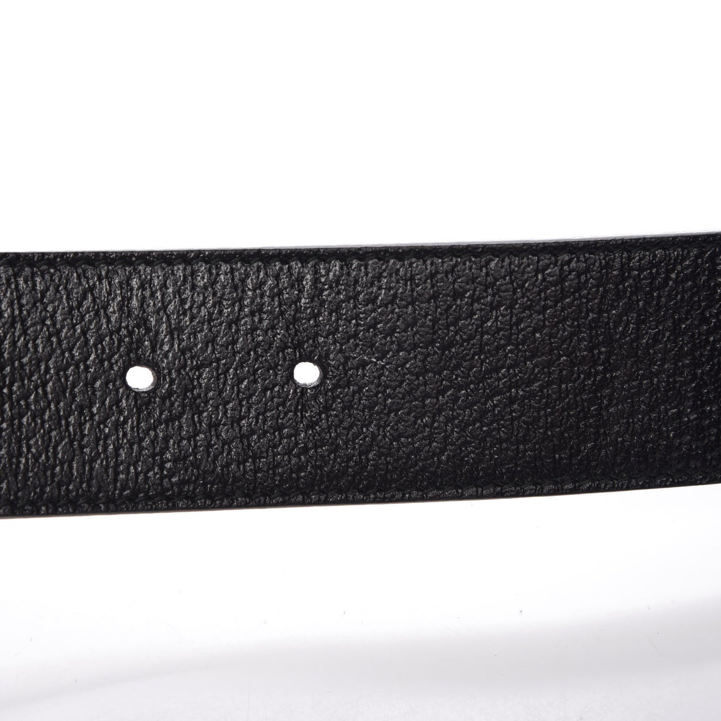 Textured Calfskin Double G 40mm Belt 85 34 Black