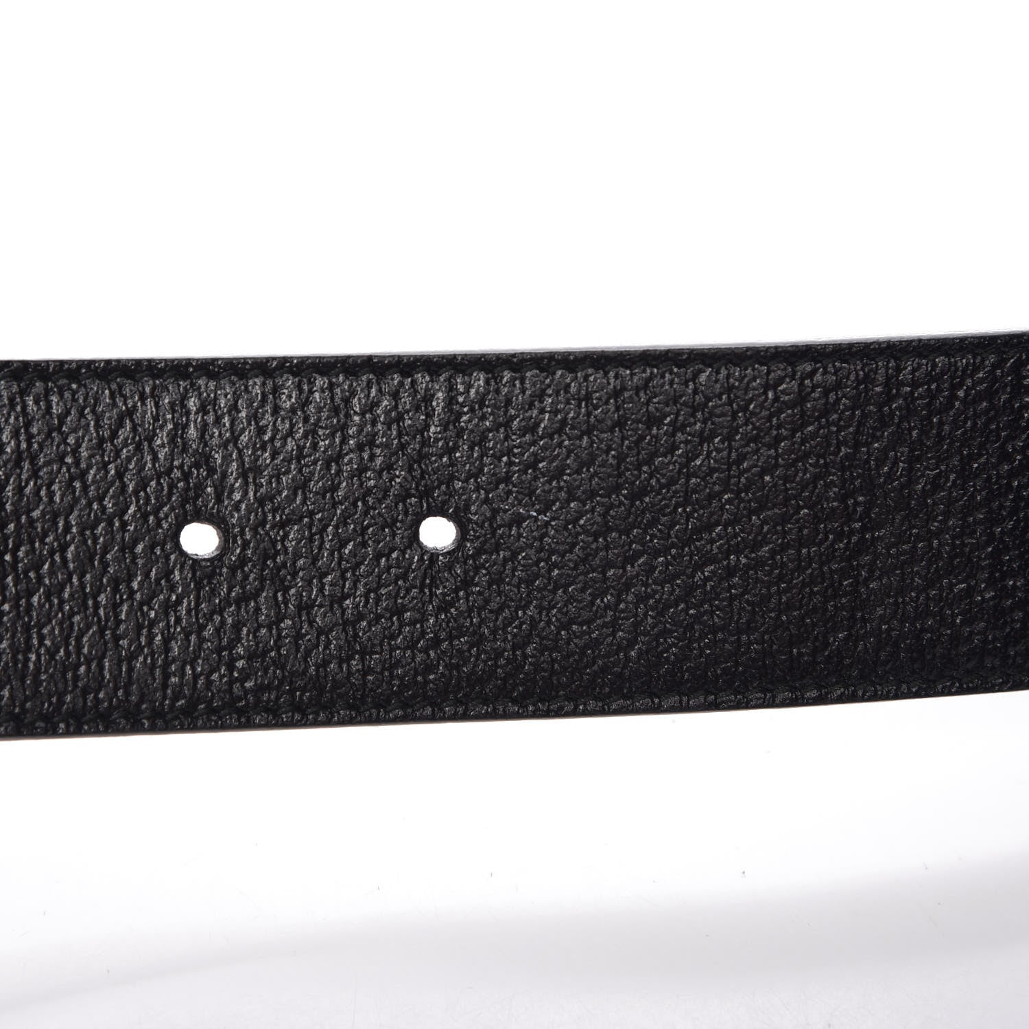 Gucci Textured Calfskin Double G 40mm Belt 85 34 Black 7 of 9