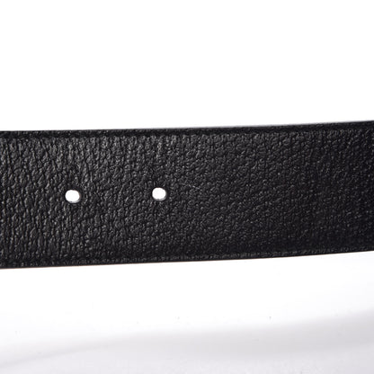 Gucci Textured Calfskin Double G 40mm Belt 85 34 Black 7 of 9