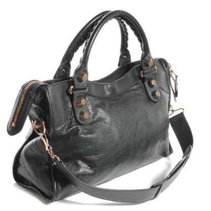 Balenciaga Agneau Giant 21 Rose Gold Hardware City Black 3 of 7