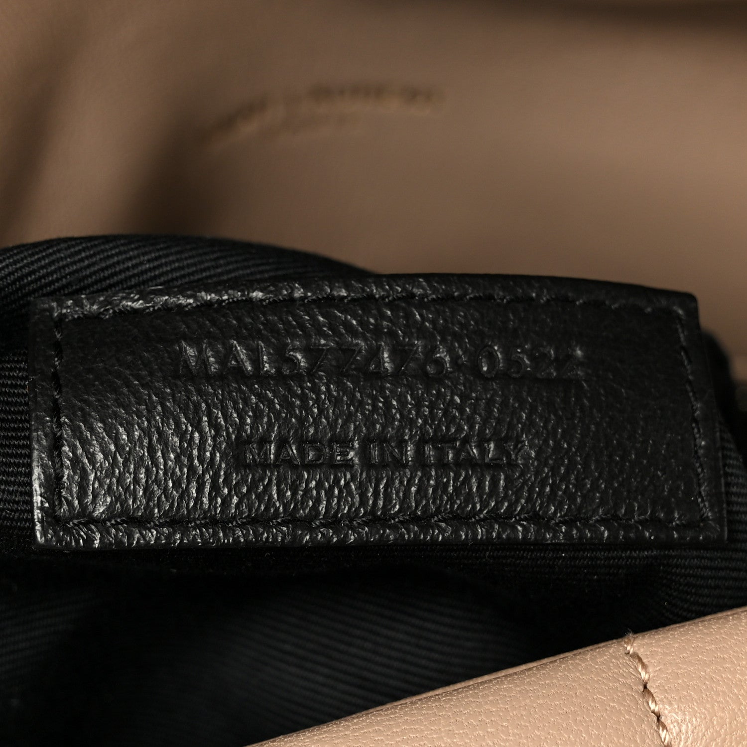 Saint Laurent Lambskin Quilted Small Loulou Puffer Monogram Chain Satchel Dark Beige 8 of 11