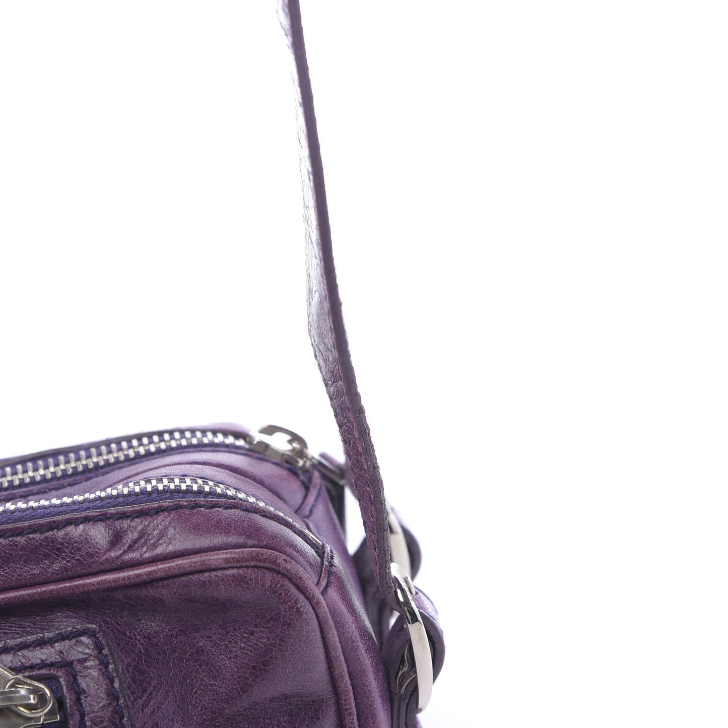 Agneau Giant 12 Silver Hardware Chic Bag Sapphire