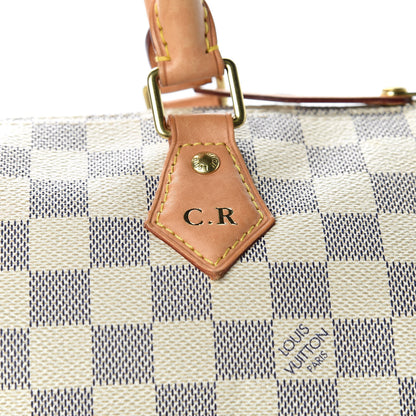 Louis Vuitton Damier Azur Speedy 30 19 of 20