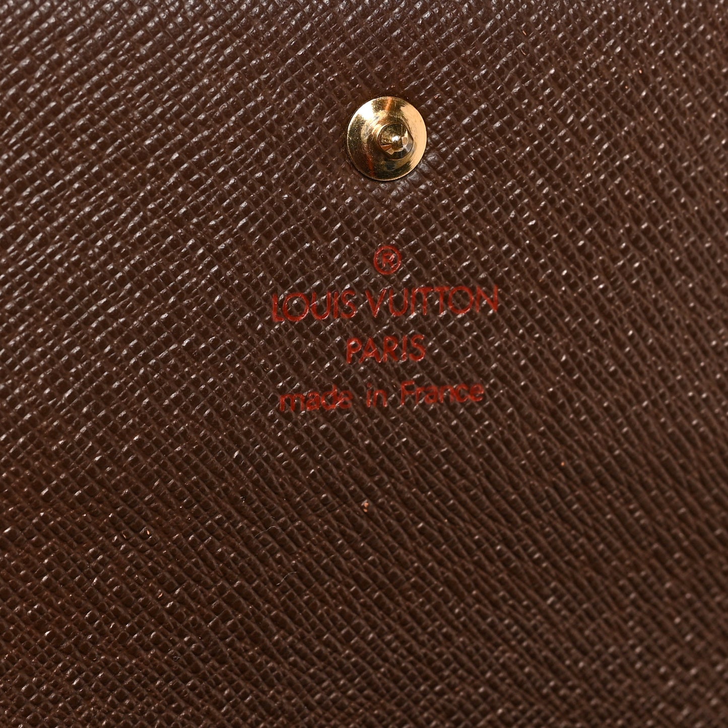 Damier Ebene Porte Tresor International Wallet