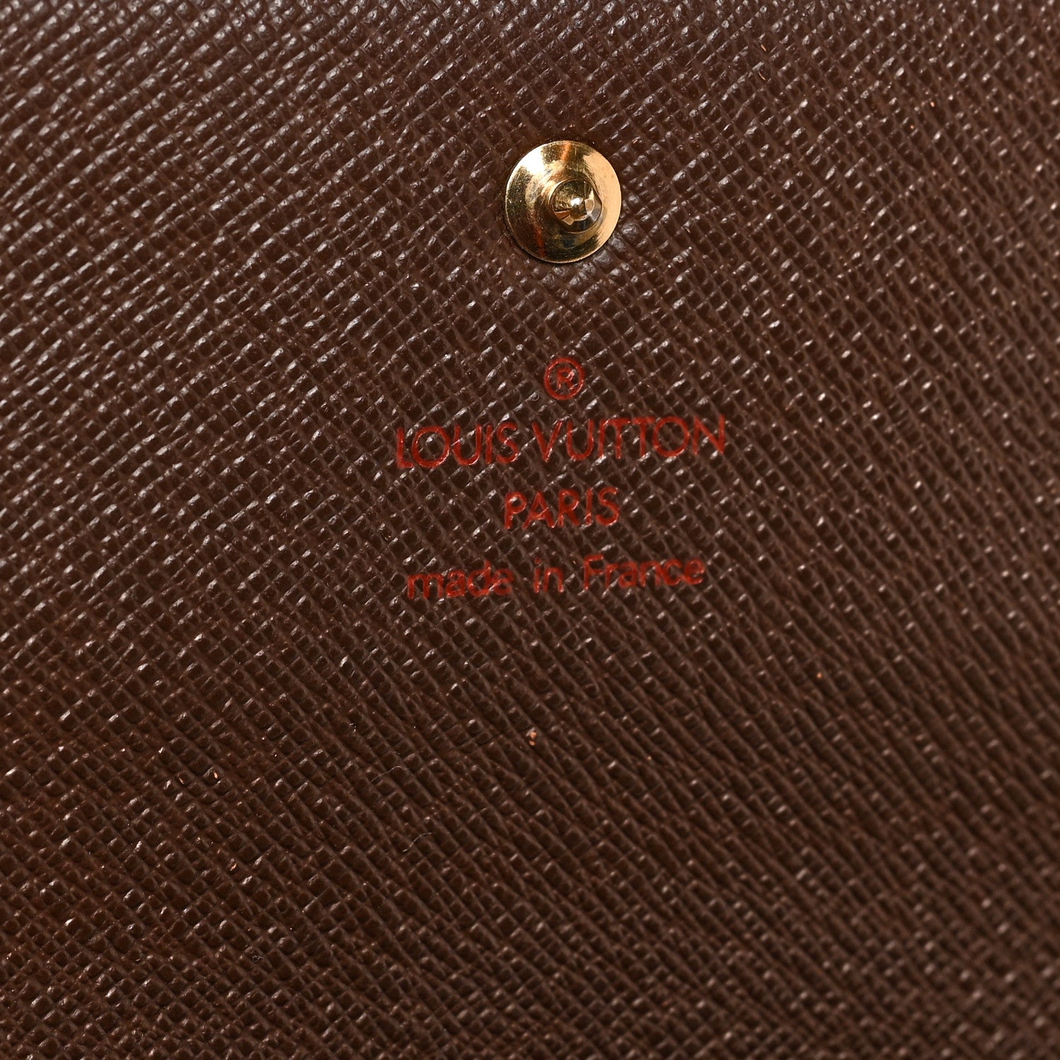 Louis Vuitton Damier Ebene Porte Tresor International Wallet 7 of 9
