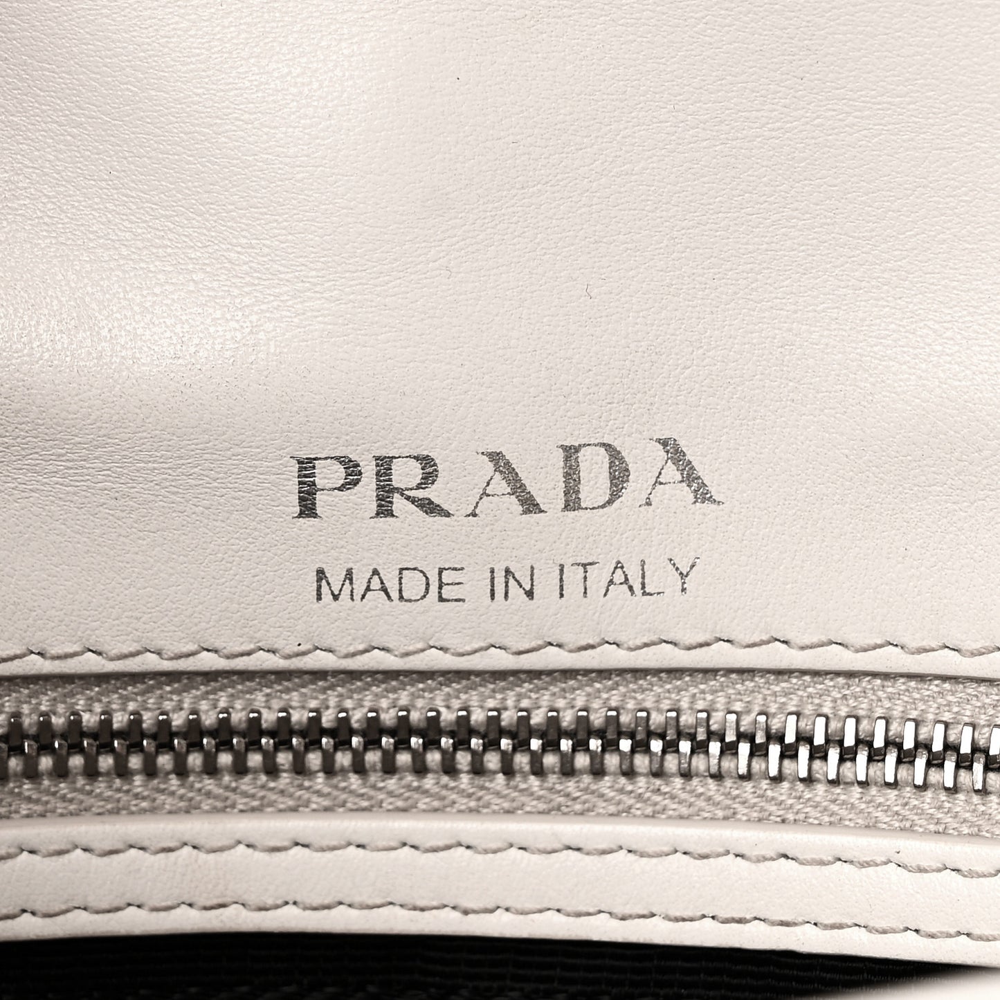 Soft Calfskin Impunture Diagramme Medium Chain Flap Shoulder Bag White