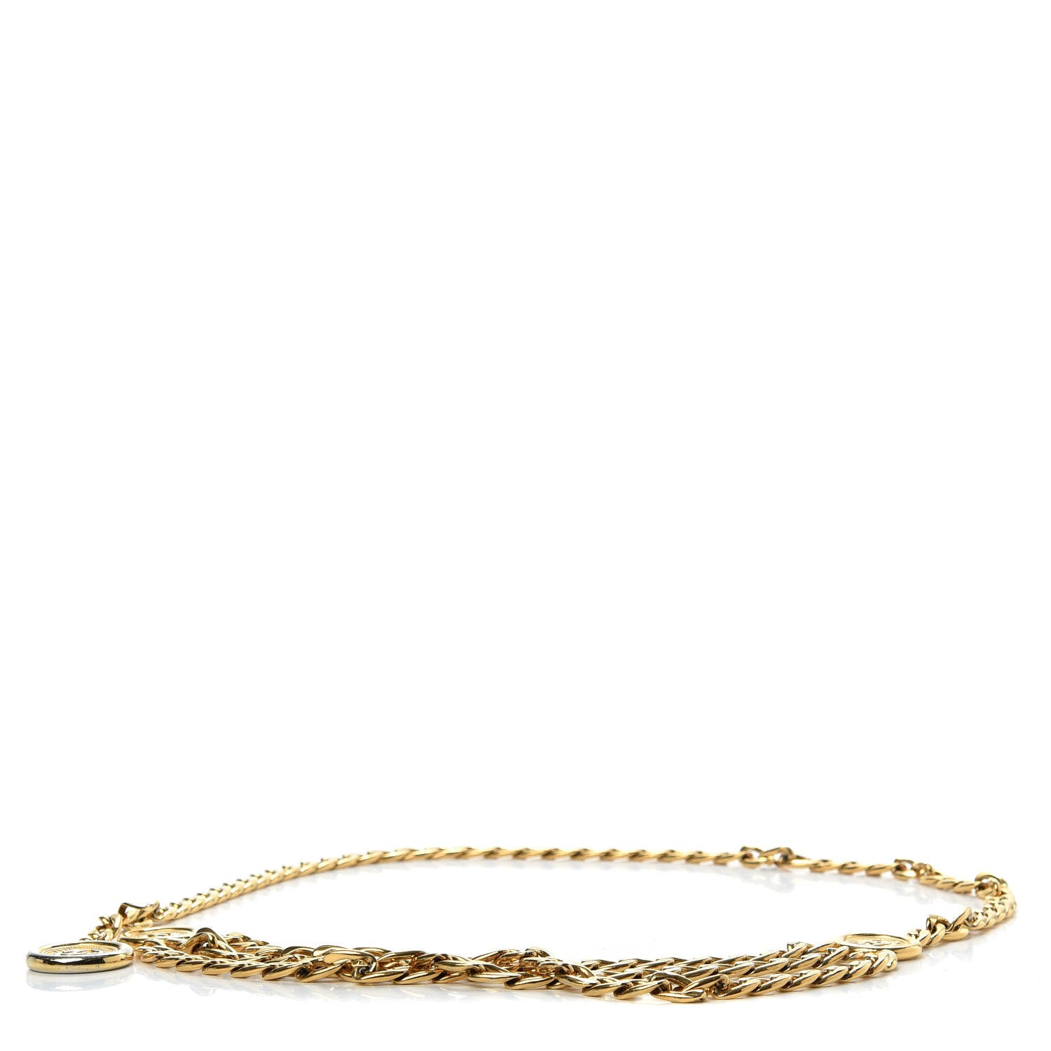 Chanel Chain CC Medallion Belt Gold 1 of 3