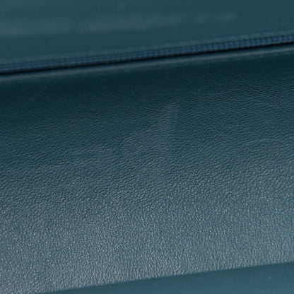 Chanel Lambskin Quilted Medium Double Flap Blue 9 of 9