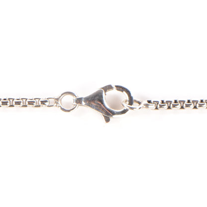 David Yurman Sterling Silver Pave Diamond Citrine 7mm Petite Albion Pendant Necklace 8 of 10