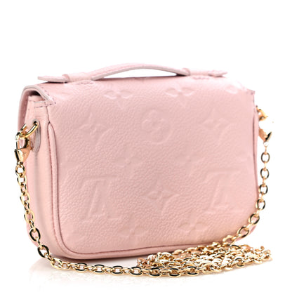 Louis Vuitton Empreinte Micro Metis Rose Pink 3 of 10