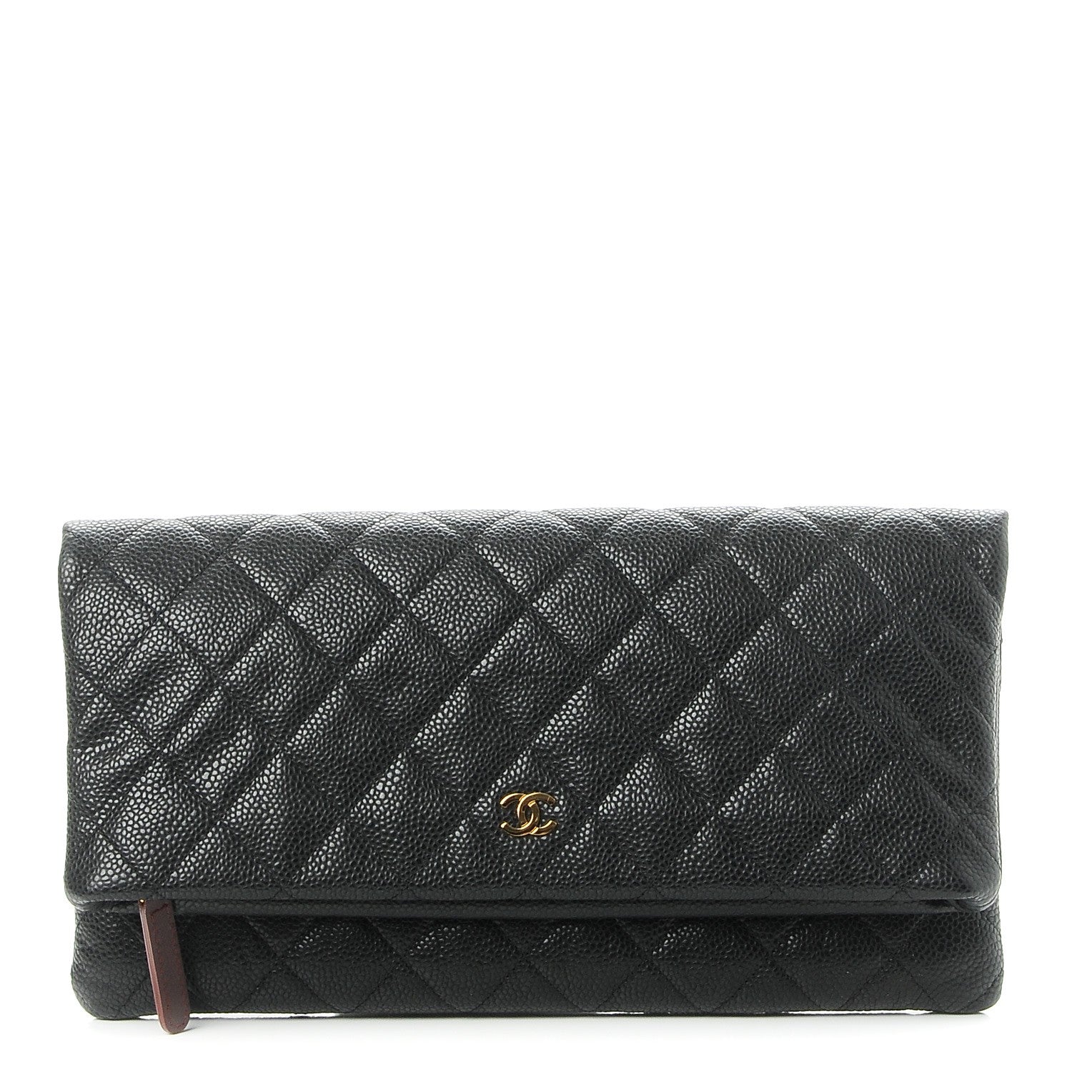 Chanel Caviar Quilted CC Beauty Clutch Black 1 of 9