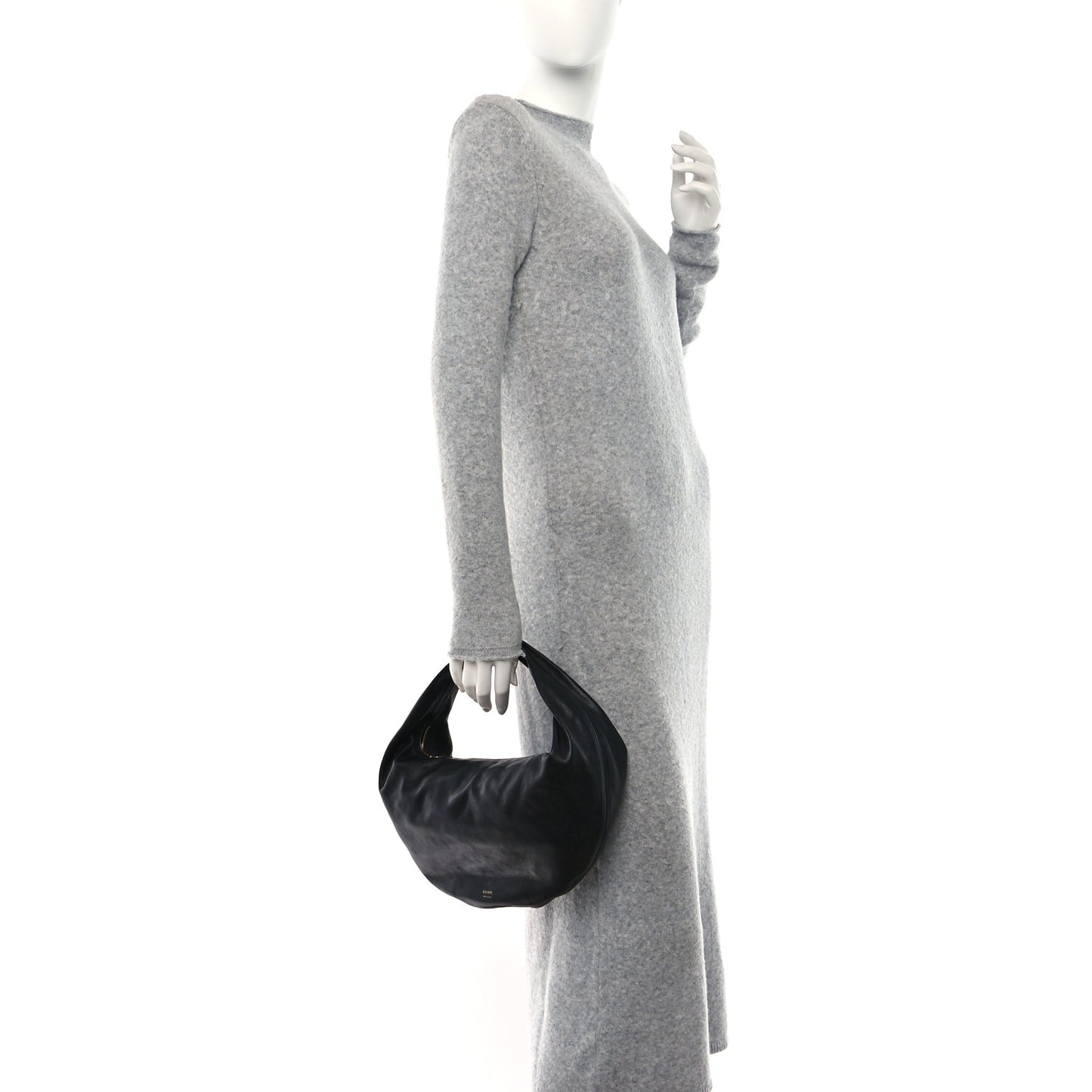 Calfskin Medium Olivia Hobo Black