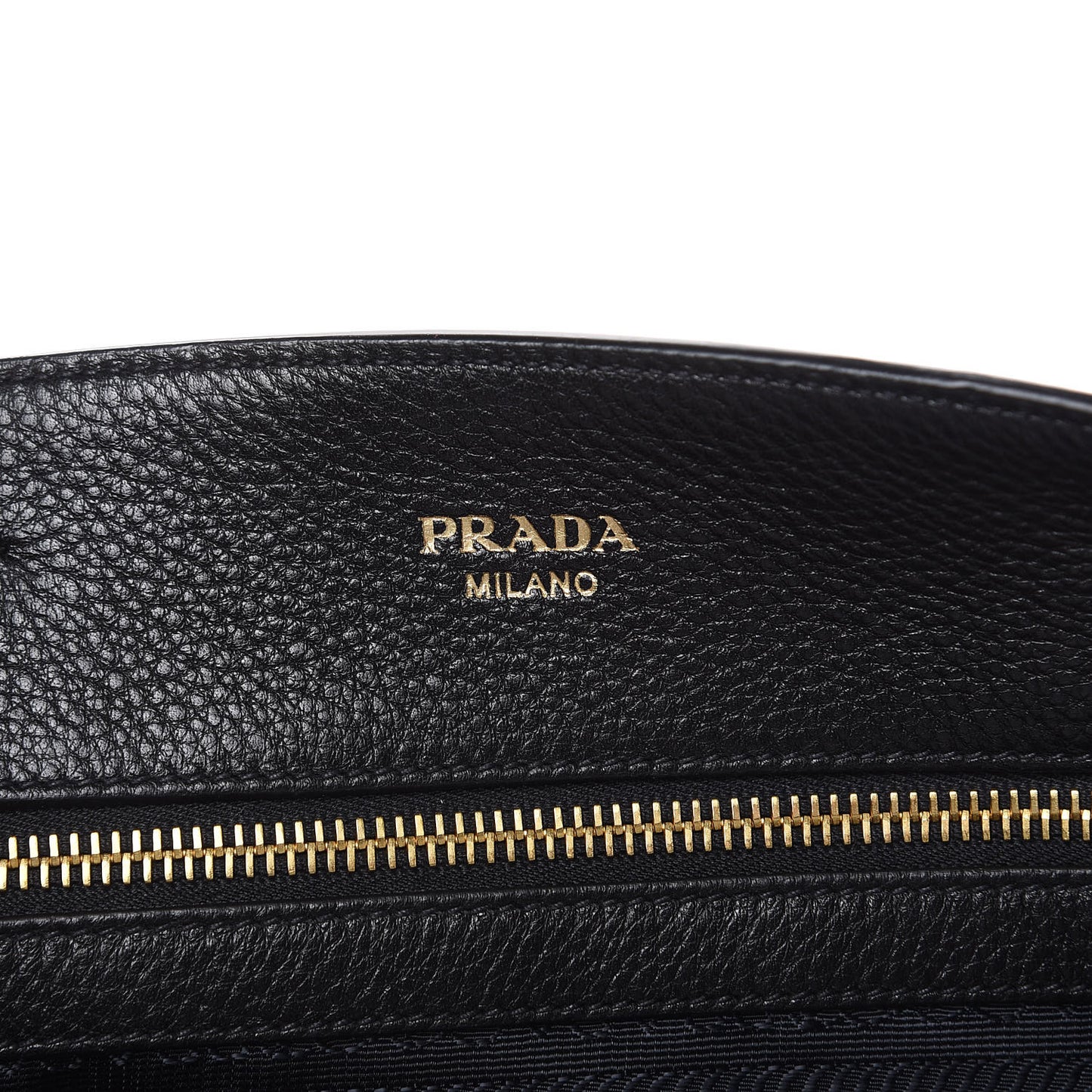 Vitello Daino Top Handle Tote Black
