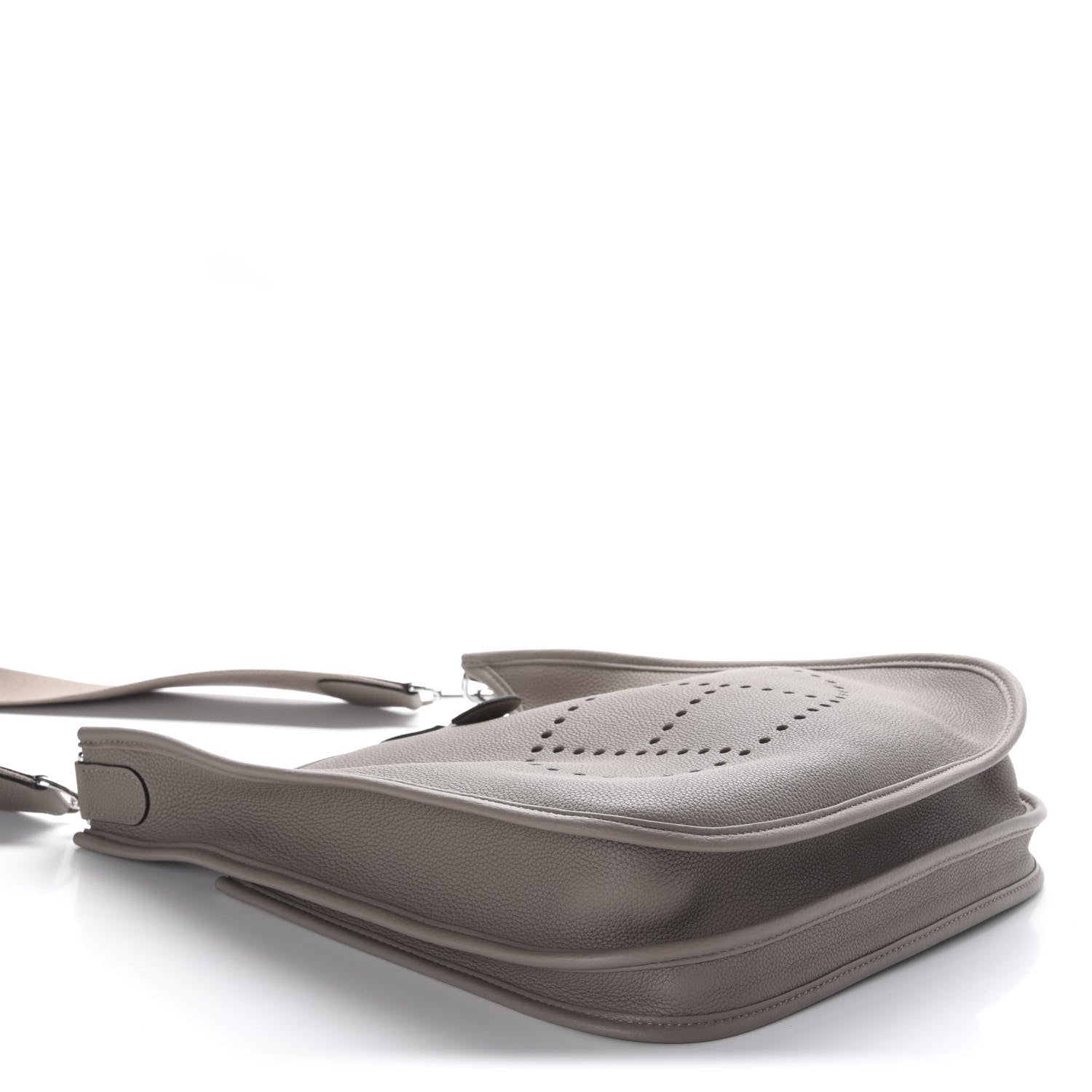Hermes Taurillon Clemence Evelyne III PM Gris Asphalte 4 of 10