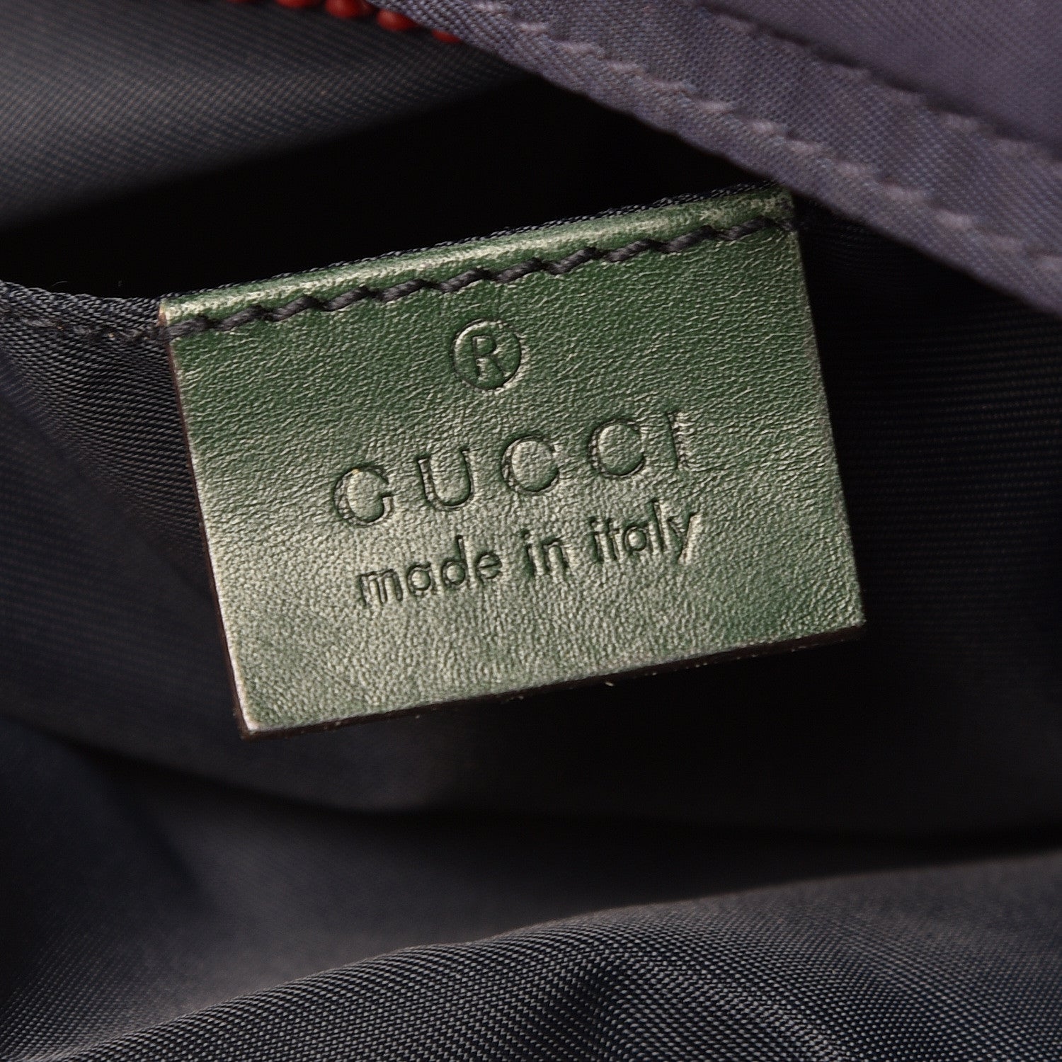 Gucci Nylon Web Messenger Bag Navy 8 of 10