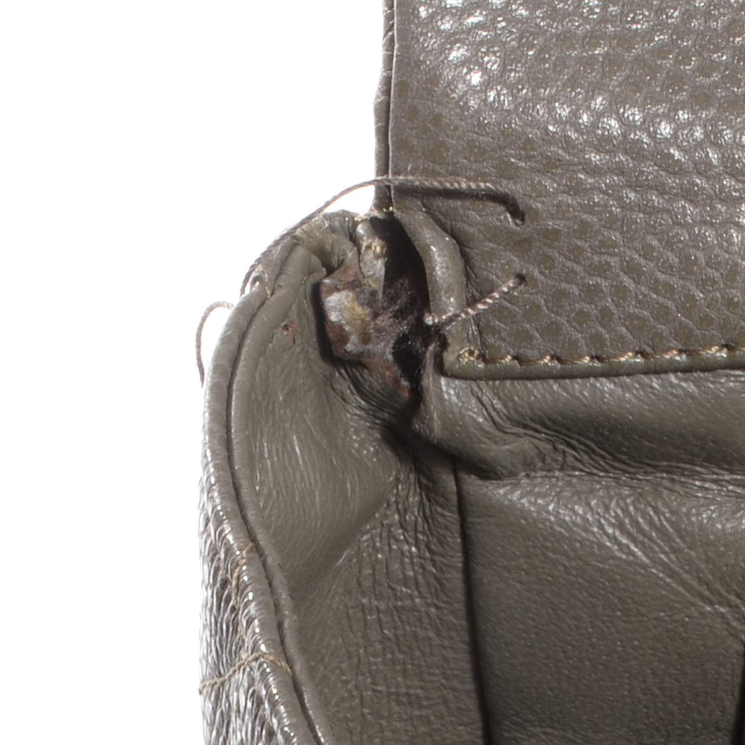 Chanel Caviar Maxi Single Flap Grey 10 of 10