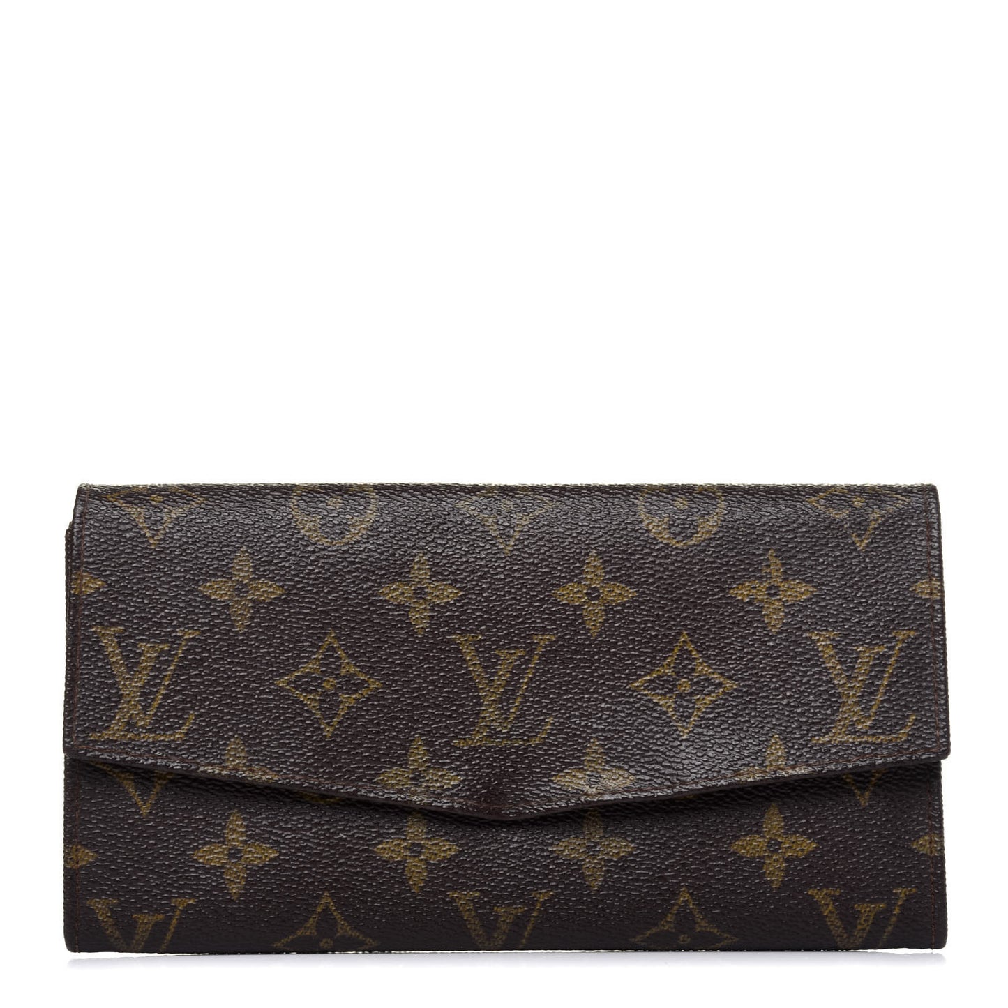 Monogram Flap Wallet