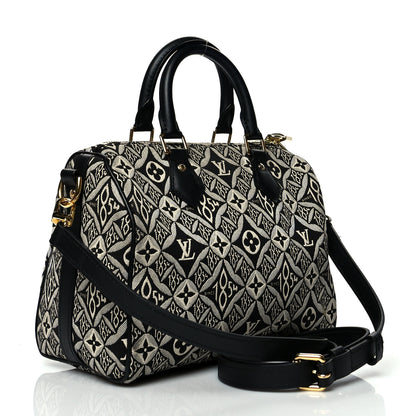 Louis Vuitton Jacquard Since 1854 Speedy Bandouliere 20 Grey 3 of 14