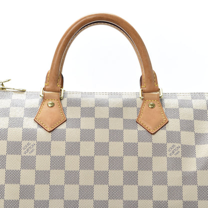 Louis Vuitton Damier Azur Speedy Bandouliere 30 9 of 9