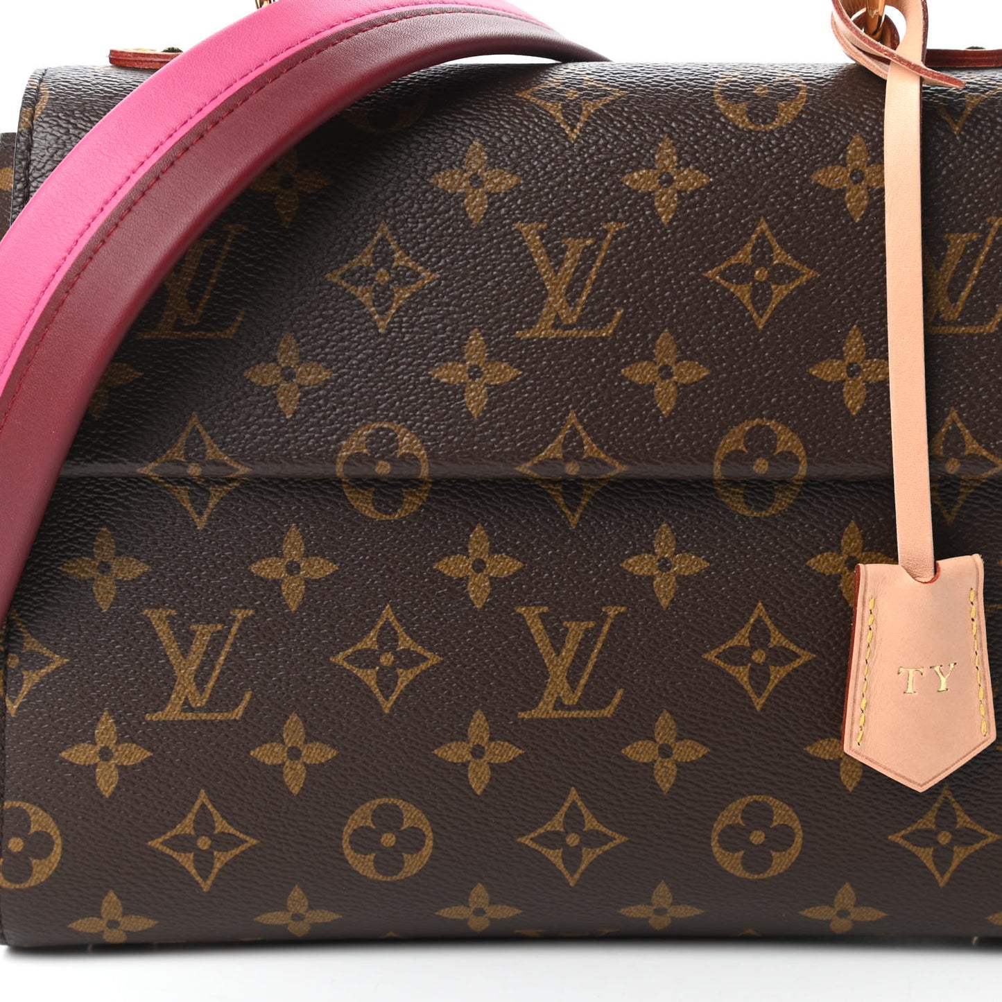 Monogram Cluny BB Bordeaux Fuchsia