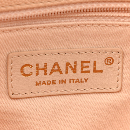 Chanel Caviar Quilted Medium Coco Handle Flap Light Beige 8 of 20