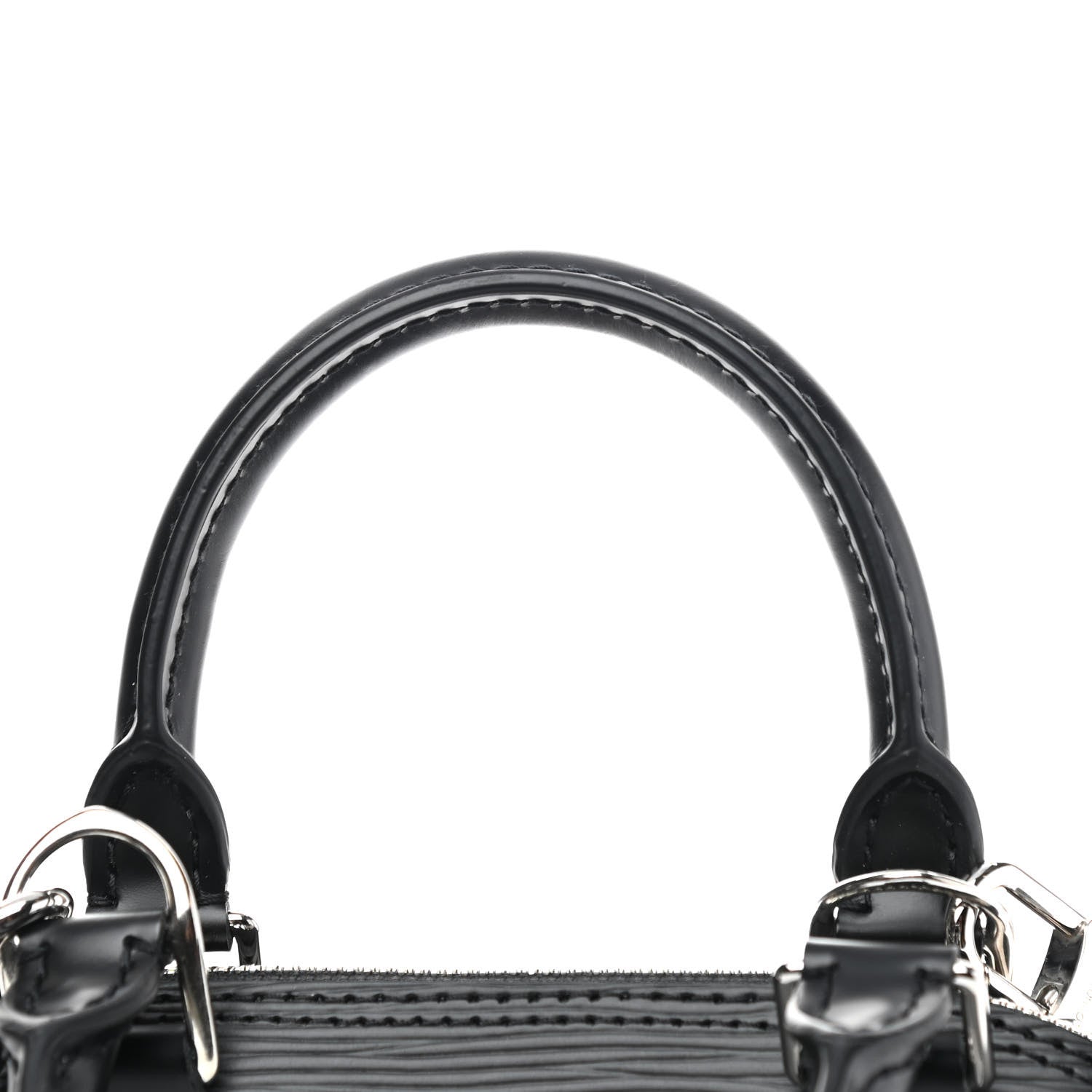Louis Vuitton Epi Jacquard Alma BB Black 8 of 9