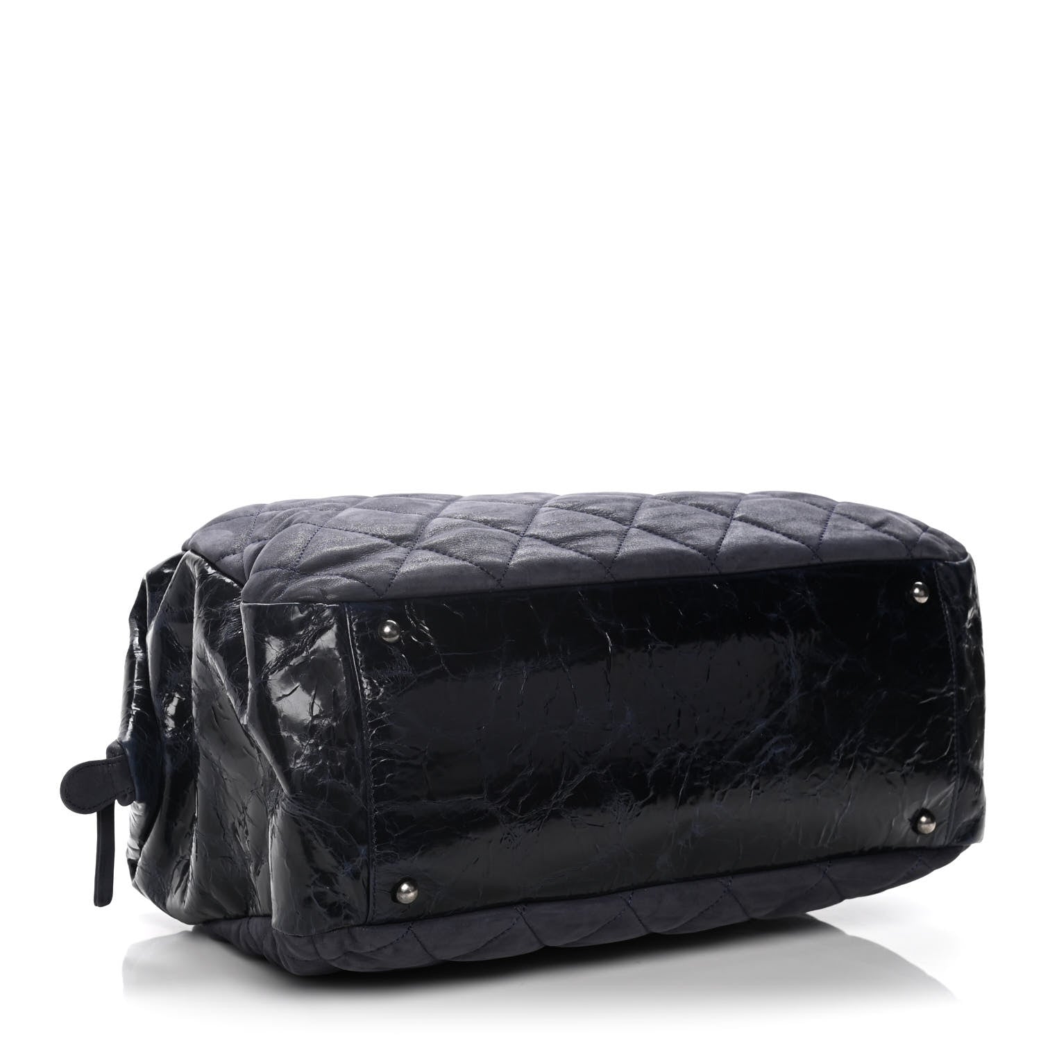 Chanel Iridescent Calfskin Small In The Mix Tote Navy 3 of 13