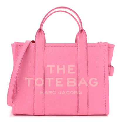 Marc Jacobs Grained Calfskin Medium The Tote Bag Petal Pink 1 of 11