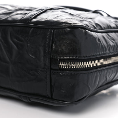 Prada Nappa Antique Medium Re-Edition 2001 Two Handle Bag Black 10 of 10