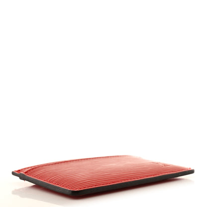 Louis Vuitton Epi Card Holder Coquelicot 4 of 7