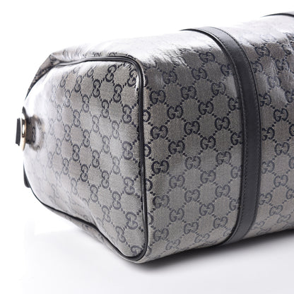 Gucci Crystal Monogram Medium Joy Boston Black 5 of 11