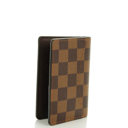 Louis Vuitton Damier Ebene Pocket Organizer NM 3 of 7