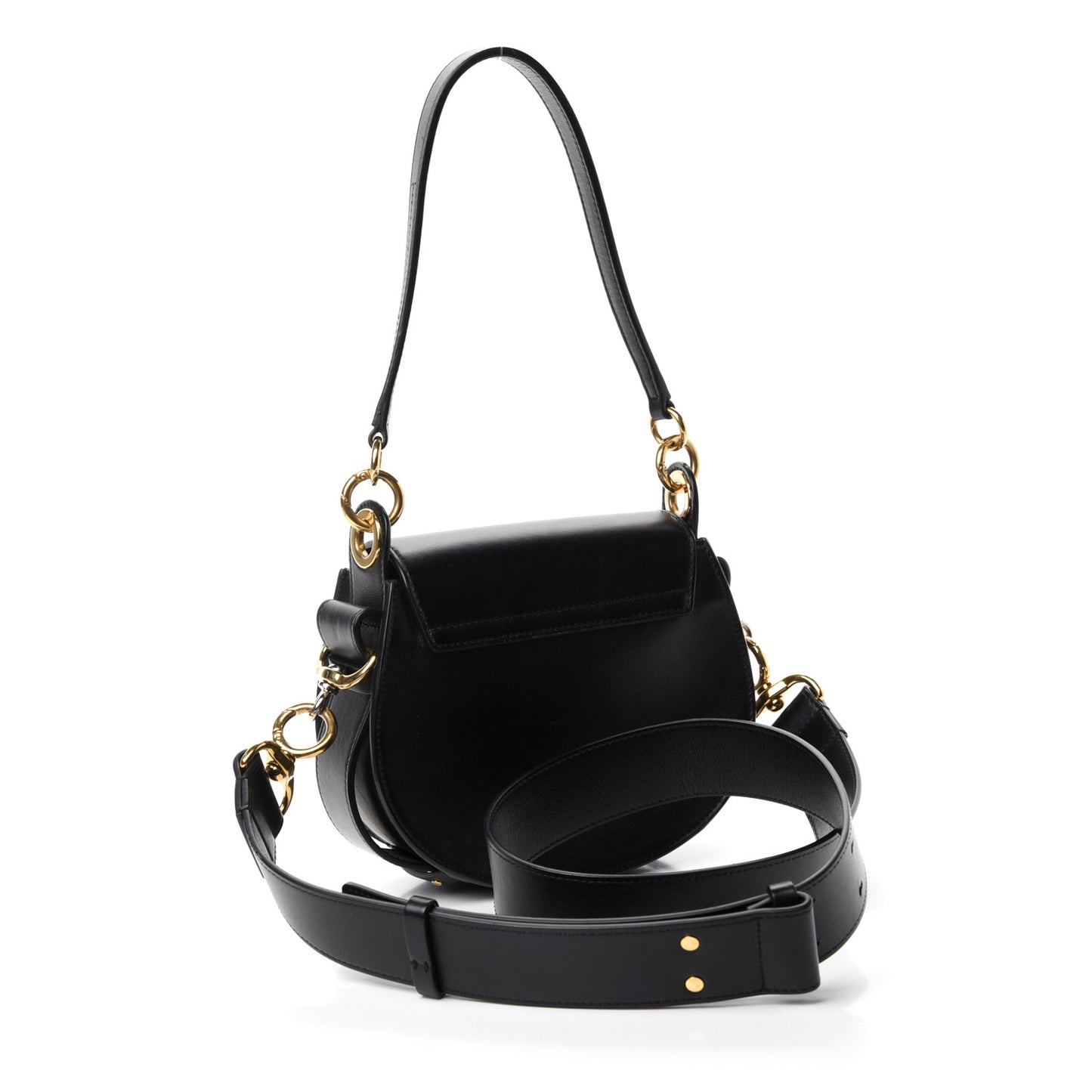 Calfskin Small Tess Bag Black
