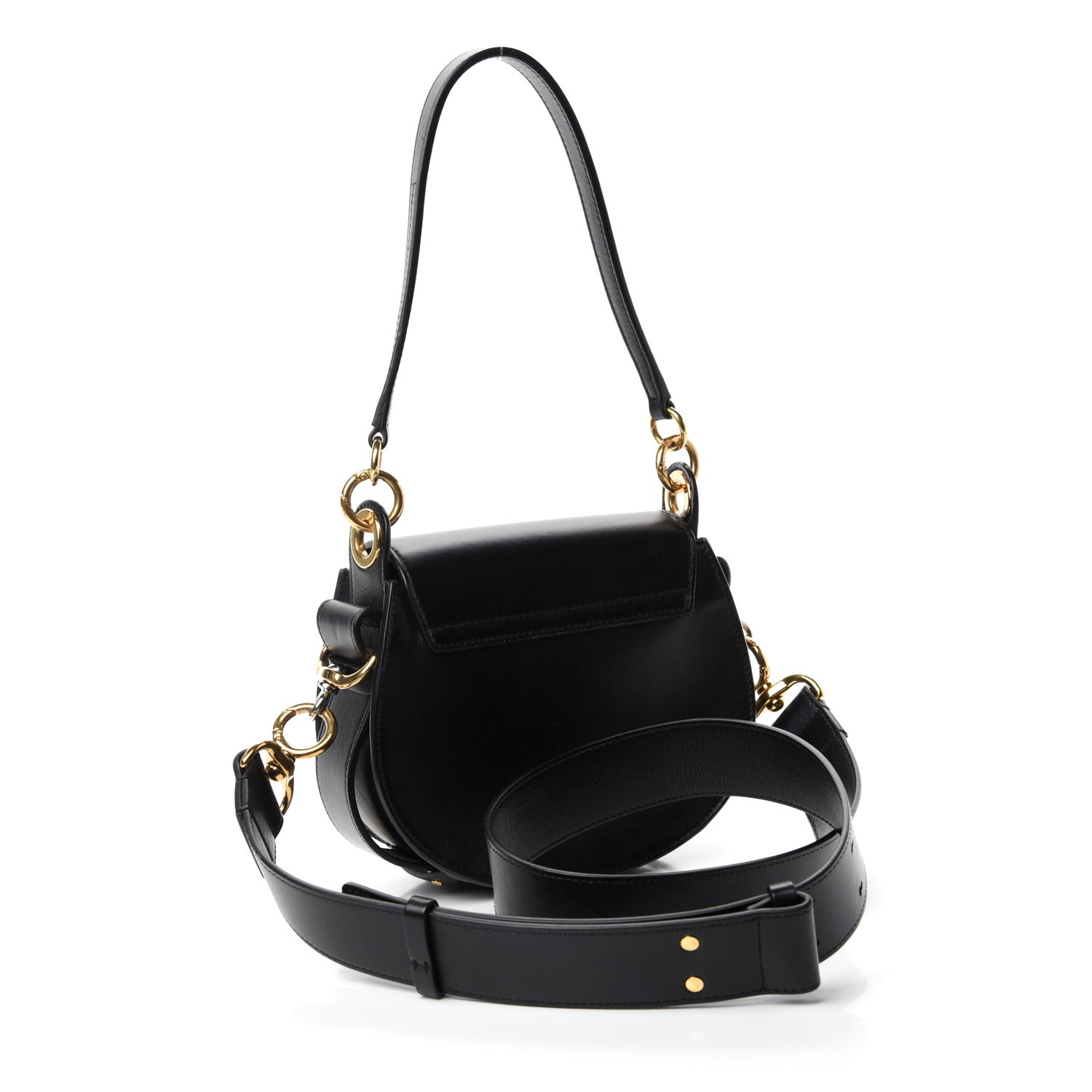Chloe Calfskin Small Tess Bag Black 3 of 10