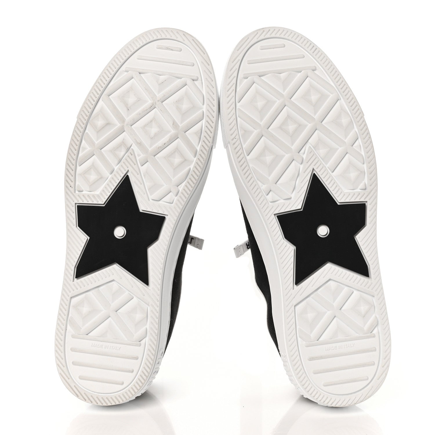Christian Dior Canvas Walk'N'Dior Low Top Sneakers 37.5 Black 5 of 7