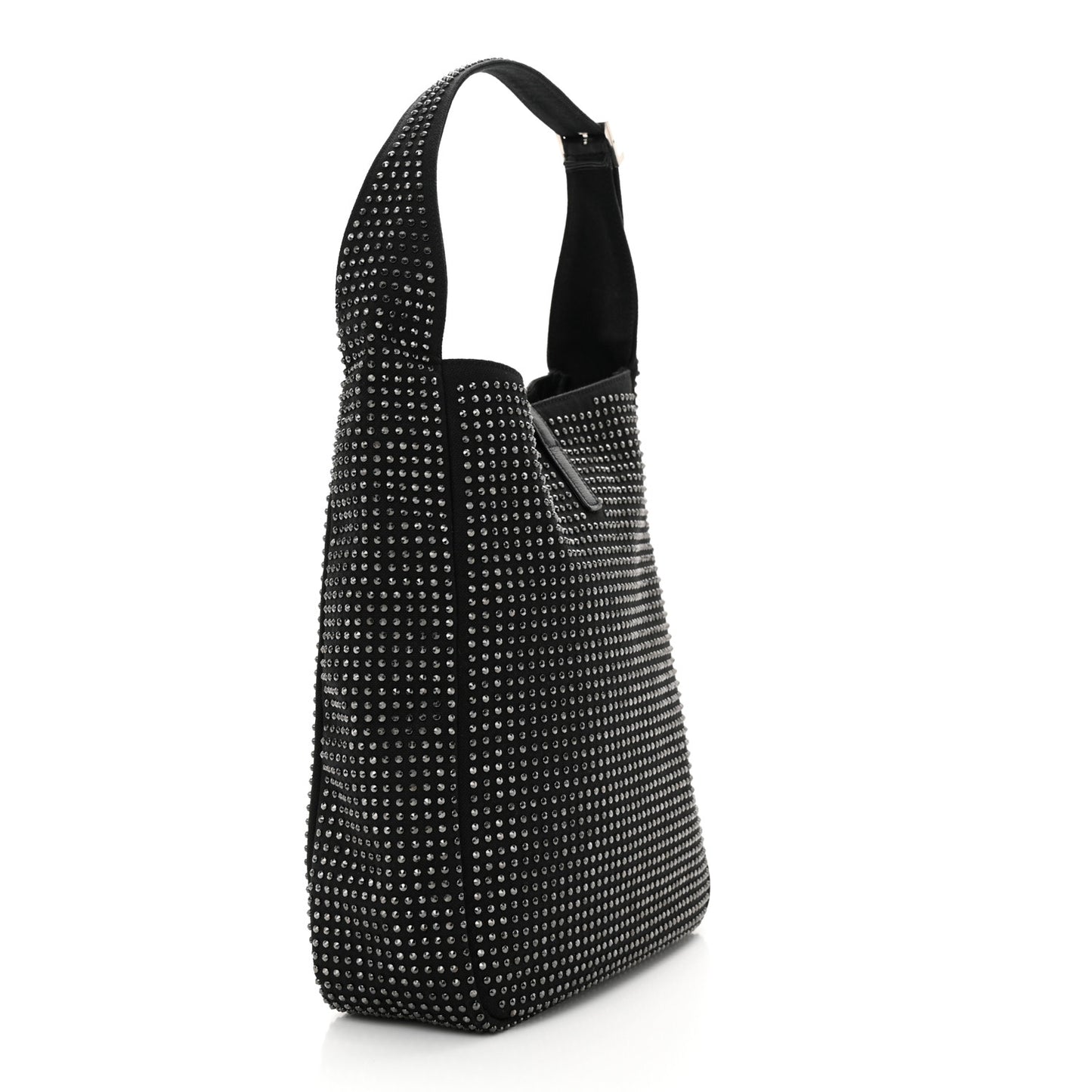 Cotton Studded Le 5 A 7 Soft Hobo Black