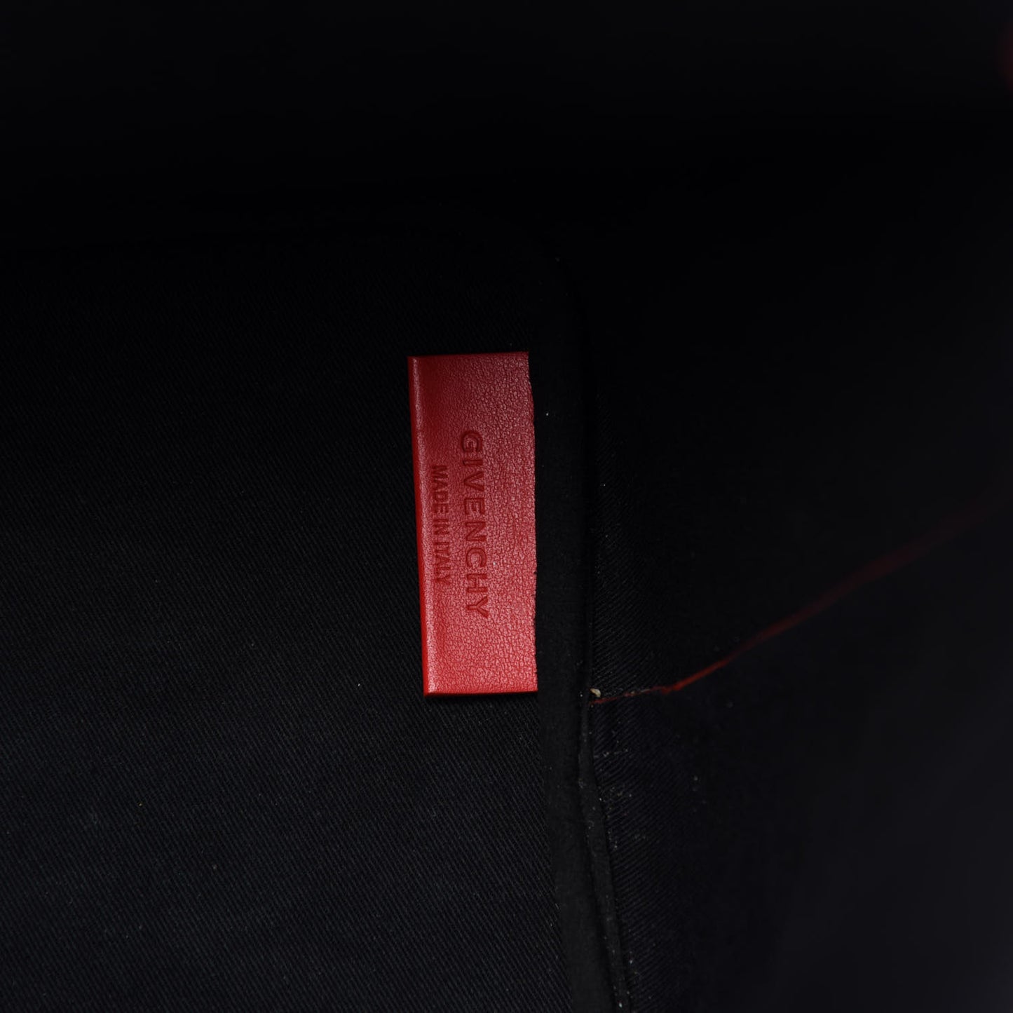 Textured Coated Canvas Large Bambi Print Antigona Tote Red