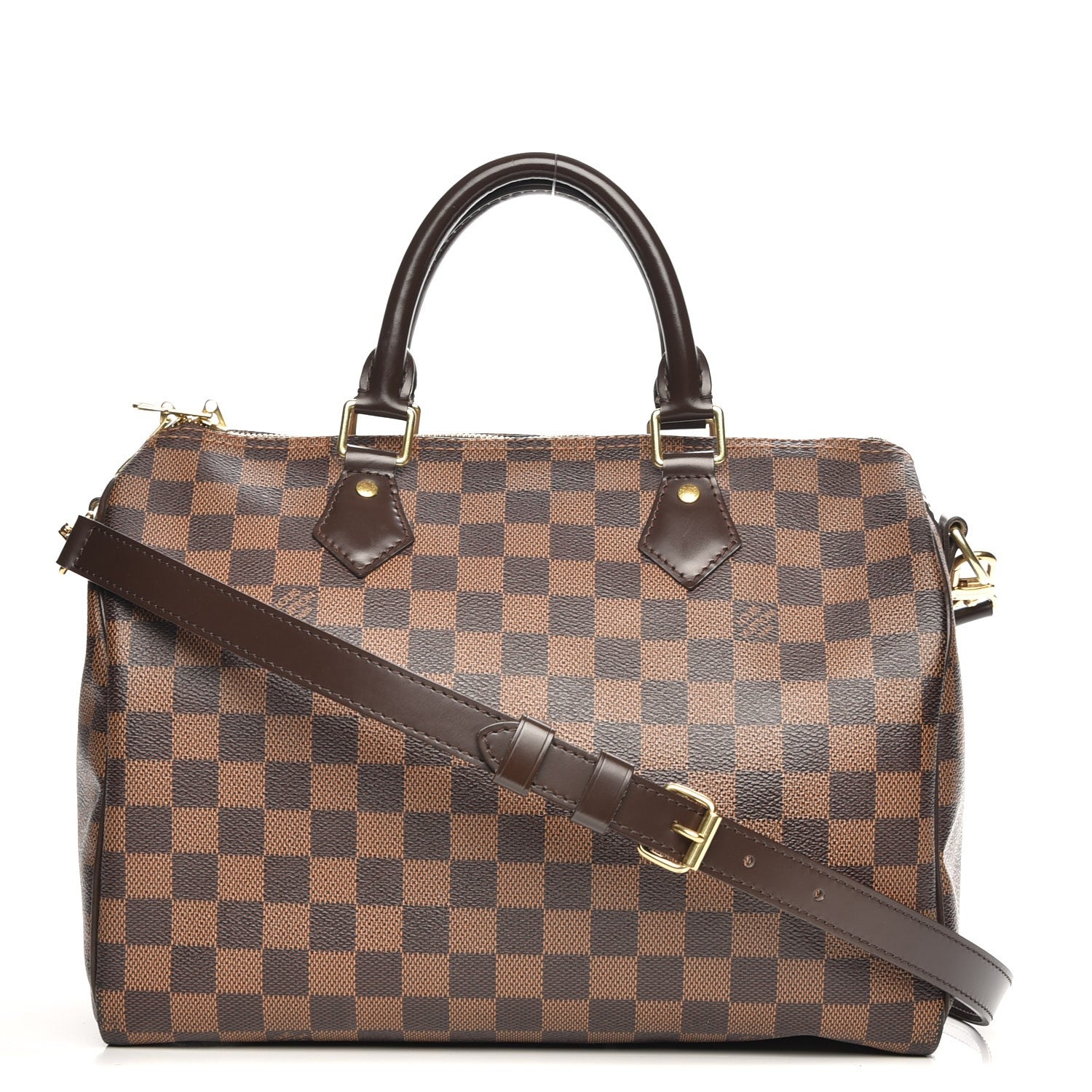 Louis Vuitton Damier Ebene Speedy Bandouliere 30 1 of 8