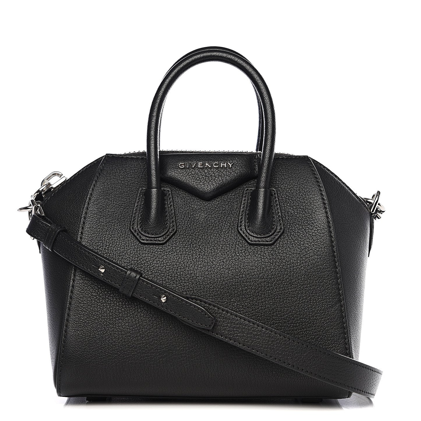 Sugar Goatskin Mini Antigona Black