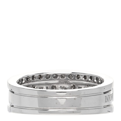 Damiani 18K White Gold Diamond Belle Epoque Band Ring 53 6.25 3 of 6