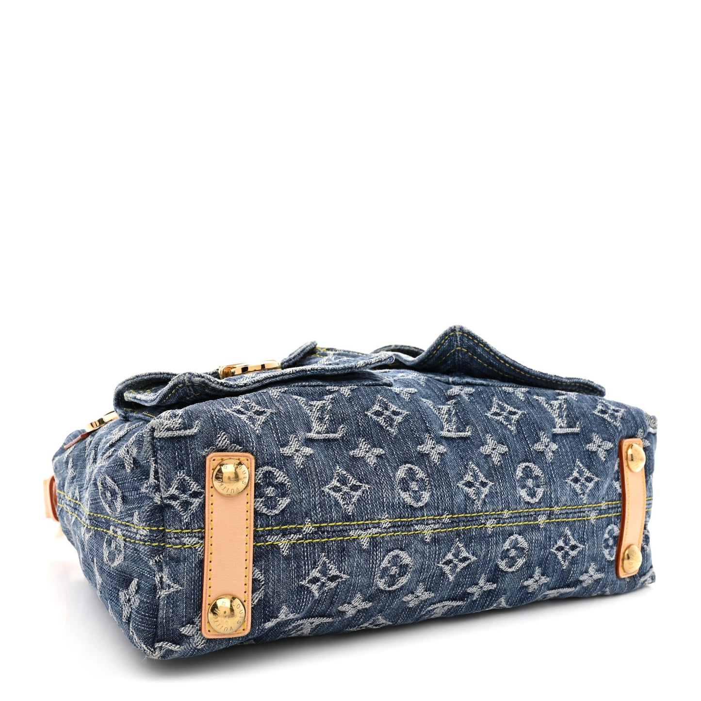 Monogram Denim Baggy PM Blue
