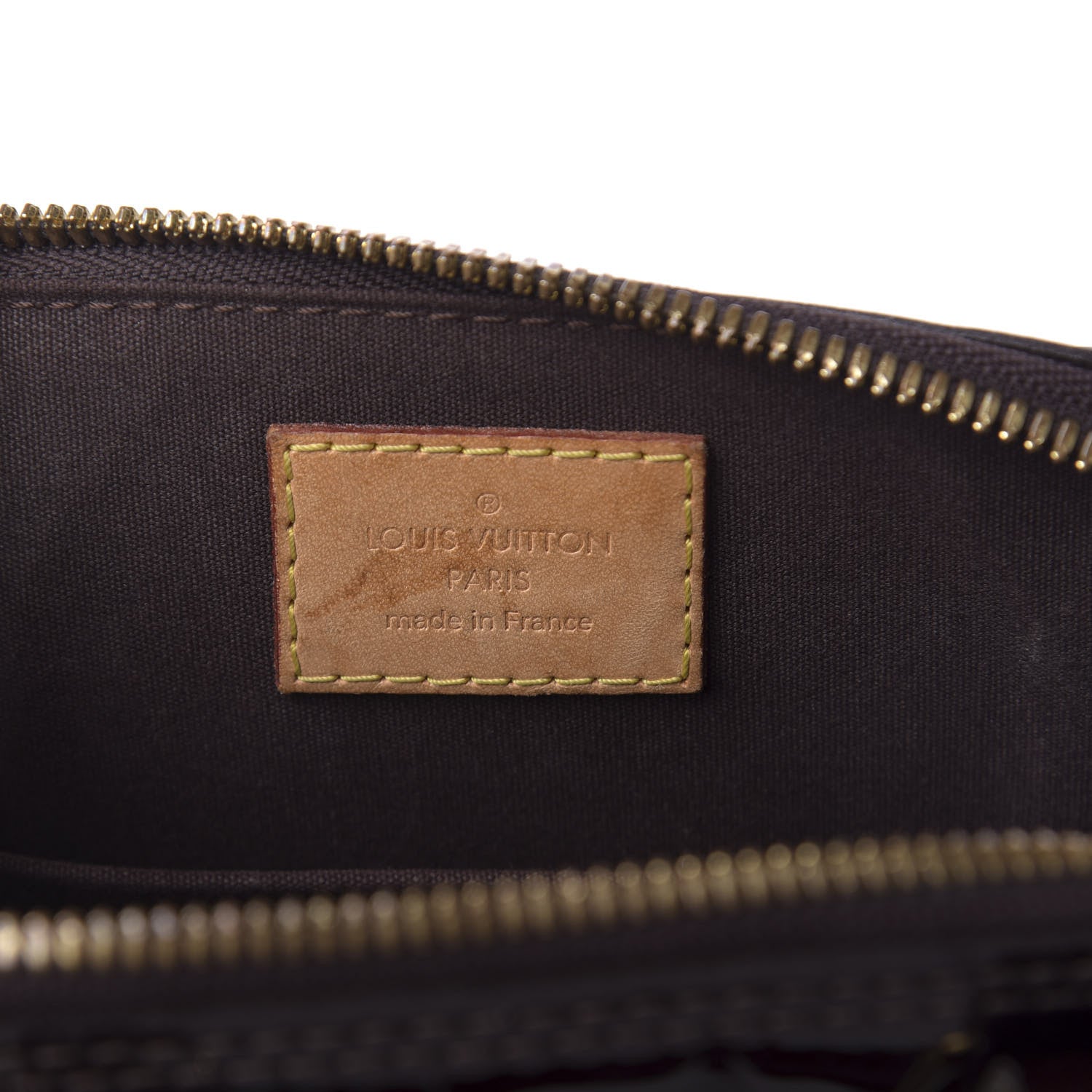 Louis Vuitton Vernis Alma BB Amarante 9 of 10